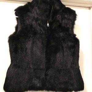 GORGEOUS, once worn, real fur vest.